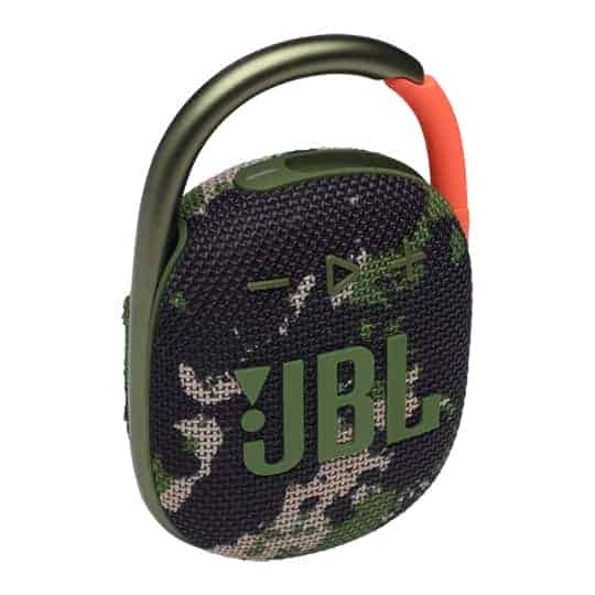 JBL CLIP 4 Rechargable Waterproof Portable Bluetooth Speaker Camo/Squad